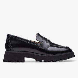 Clarks Stayso Edge Black Leather New Size 10